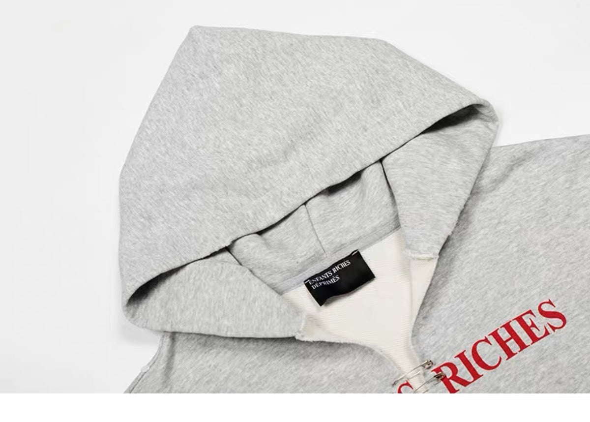 ENFANTS RICHES DÉPRIMÉS HOODIE GRAY