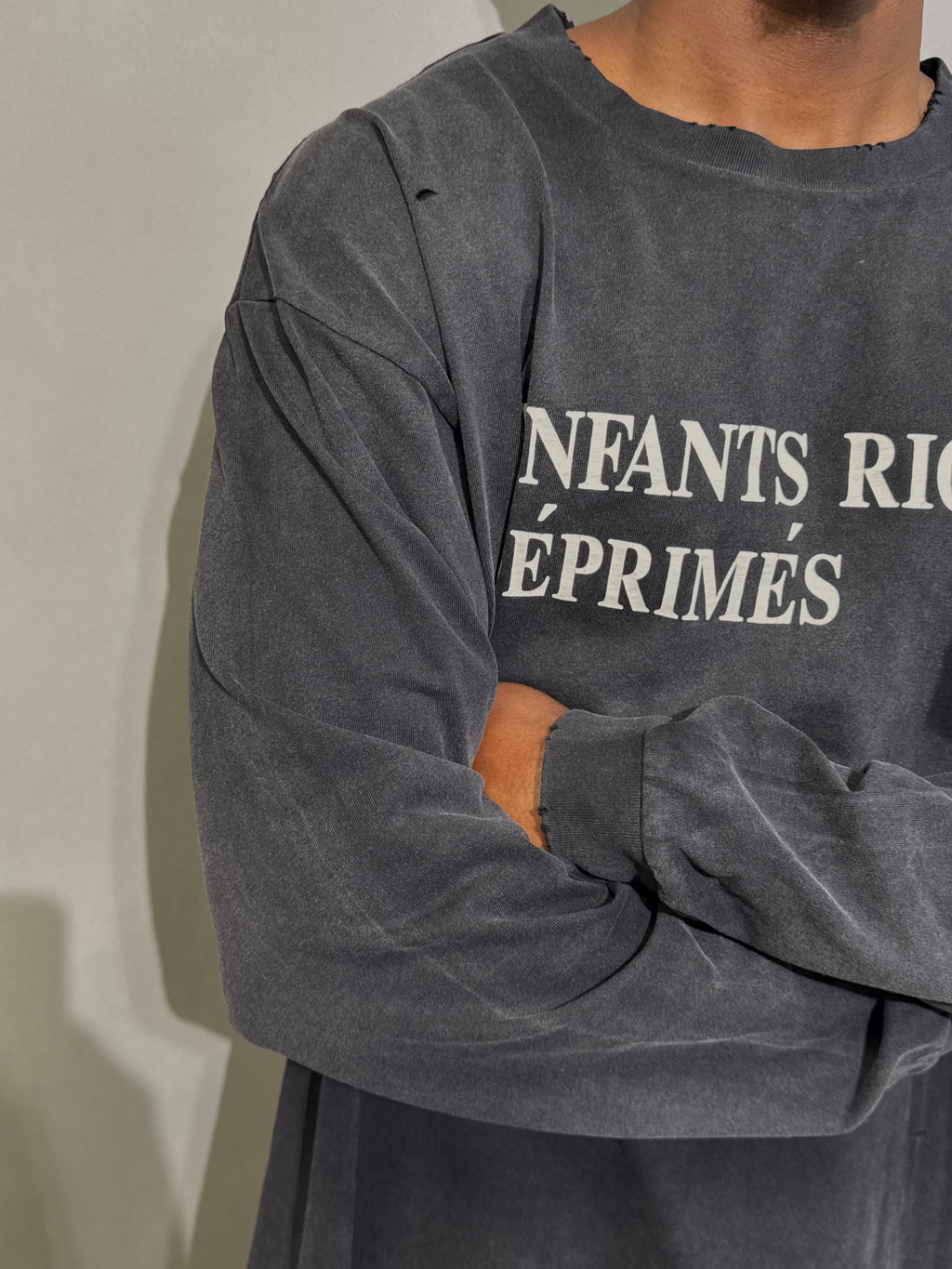 ENFANTS RICHES DÉPRIMÉS LONG-SLEEVES