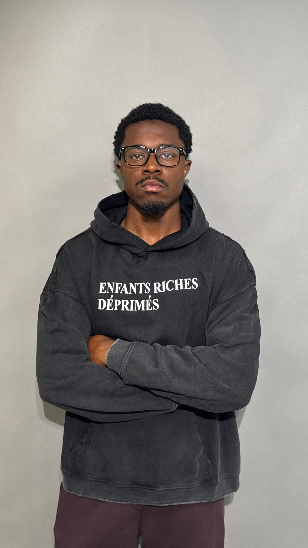 Enfants Riches Déprimés HOODIE BLACK