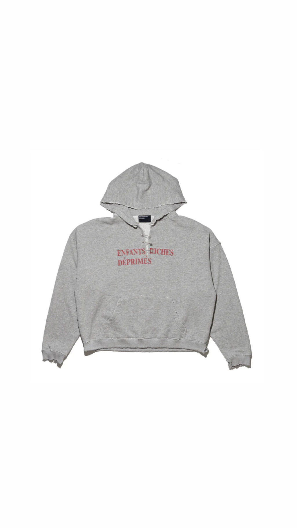 ENFANTS RICHES DÉPRIMÉS HOODIE GRAY