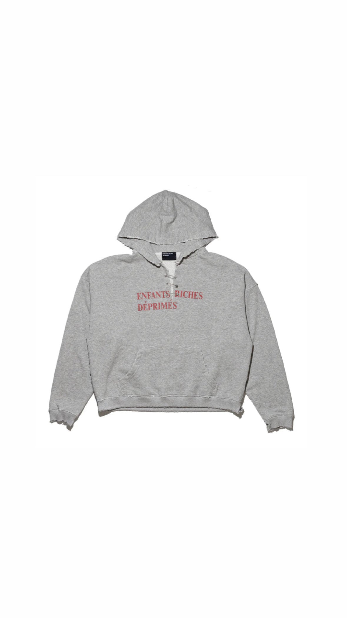 ENFANTS RICHES DÉPRIMÉS HOODIE GRAY