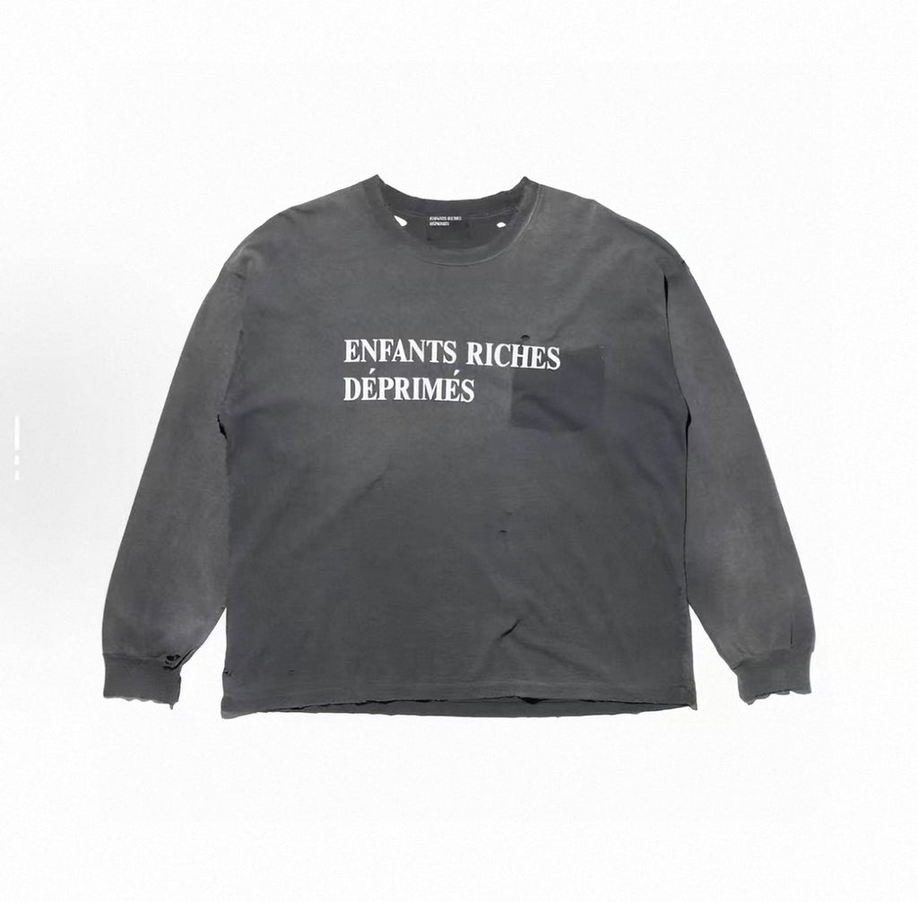ENFANTS RICHES DÉPRIMÉS LONG-SLEEVES